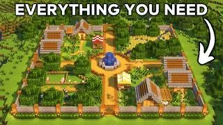 Thumbnail: Minecraft: How to Build a Survival City | Tutorial🏘️