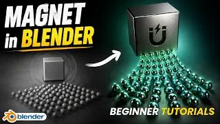 Thumbnail: How to Magnet Force Animation in Blender