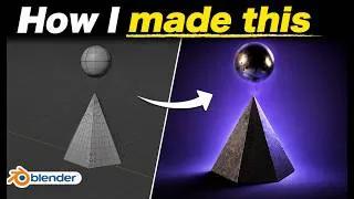 Thumbnail: Blender Physics Animation Tutorial - Rigid Body Physics for Beginners