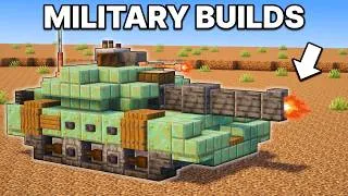 Thumbnail: 15+ MILITARY Build Hacks In Minecraft!