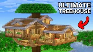 Thumbnail: How to Build a Large Treehouse in Minecraft!