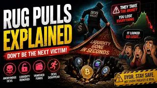 Thumbnail: The Dark Truth About Crypto Rug Pulls