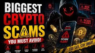 Thumbnail: Biggest Crypto Scams You Must Avoid | How Scammers Steal Your Crypto
