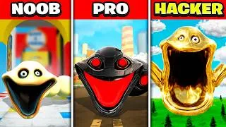 Thumbnail: NOOB vs PRO vs HACKER HUNGRY WORM