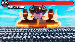 Thumbnail: 1000 Cameramen vs Astro Mothership in Roblox Battle Simulator