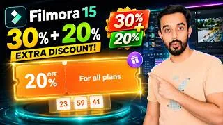 Thumbnail: Filmora 15 Sale [30% + 20% Discount]— Best Time of Year to Buy Video Editing Software