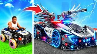 Thumbnail: Level 1 To 1,000,000 POLICE CAR In GTA 5!