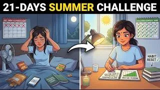 Thumbnail: 21-DAYS Summer Masterplan To Turn Average Students Into TOPPERS 🔥