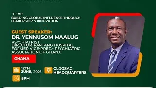 Thumbnail: Mental Health, Stress Management & Productivity in Leadership and Business | Dr. Yennusom Maalug 