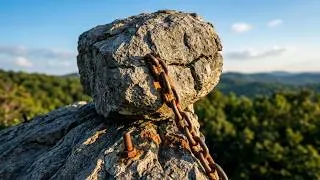Thumbnail: Why Is This Giant Rock CHAINED? | Kentucky Weirdest Attraction