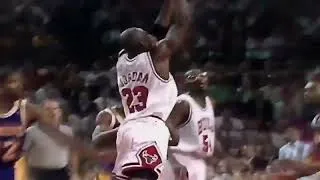 Thumbnail: Michael Jordans's Mid-Air Adjustments And Balance (Part 2)