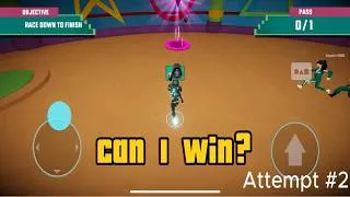 Thumbnail: playing Squid Game Unleashed with Front Man skin until I win - pro gameplay