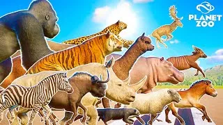Thumbnail: Testing 60+ Animals Speed Capability in Planet Zoo Game