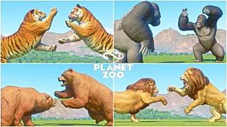 Thumbnail: All Animals Alpha Dominance and Interactions in Planet Zoo