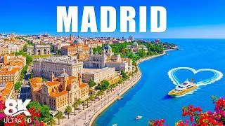 Thumbnail: [8K] Madrid 🇪🇸 Drone Views, Magnificent Royal Palace, Historic Center & Skyline Views