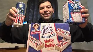 Thumbnail: Ghostly Grub: I bought every 4th of July themed food item I could find at the store and ranked them