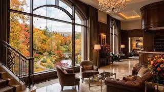 Thumbnail: Elegant Autumn Jazz Lounge ✨🍂 | Luxury Hotel Lobby Piano for Relaxation & Focus