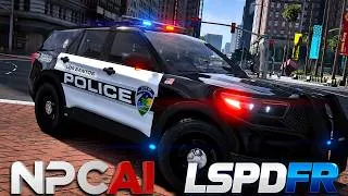 Thumbnail: Big Rig U Turn - Multi County Vehicle Pursuit - NPCAI and LSPDFR Police Mod