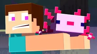 Thumbnail: WHAT IS THIS THING? Minecraft Animation - Alex and Steve Life
