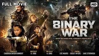Thumbnail: The Binary War (2026) Hollywood Sci-Fi Action Movie in English | AI Robots vs Humans Full Movie HD