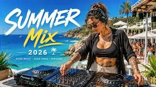Thumbnail: Tropical Deep House Mix 2026 🌊 Summer Beach Vibes & Relaxing Chill Music | Blue Paradise Beats Vol.2