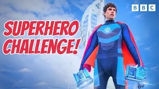 Thumbnail: Becoming a Super Hero! 🦸‍♂️ I Climb 100m Tower Like A Life Spider-Man!  🕷️