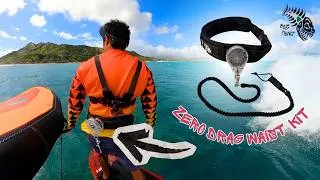 Thumbnail: New Blue Planet Zero Drag Retracting Leash Waist Belt