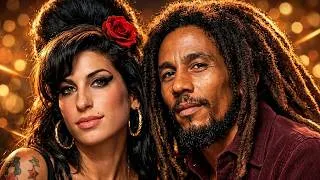Thumbnail: Bob Marley & Amy Winehouse Velvet Rain ☔🎶 | Relaxing Reggae Soul Pop 2026