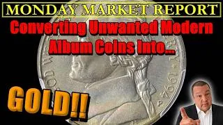 Thumbnail: TRENDING NOW Album Toned 1990's Nickels & WHY COLLECTORS WANT THEM! MONDAY MARKET REPORT