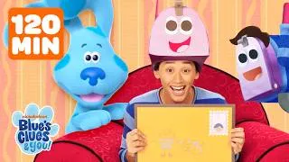 Thumbnail: 2 Hours of Blue & Josh Dressing Up as Everything Imaginable! 👒🦸 | Blue's Clues & You!