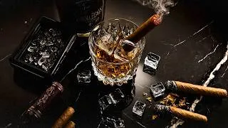 Thumbnail: Blues Music for Quiet Time | Deep Guitar Playlist with Whiskey and a Slow Midnight Mood