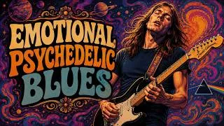Thumbnail: EMOTIONAL PSYCHEDELIC BLUES 🎸 | Soulful Guitar & Vintage 70s Blues Rock