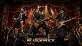 Thumbnail: AC/DC, ZZ Top, Stevie Ray Vaughan – Blues Rock Energy & Heavy Guitar Legends