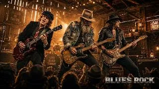 Thumbnail: AC/DC, Stevie Ray Vaughan, Gary Moore – Blues Rock Energy | Electric Blues Power