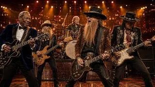 Thumbnail: AC/DC, Guns N' Roses, ZZ Top & Jimi Hendrix ⚡ Blues Rock Classics, Guitar Riffs & Gritty Vocals