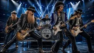 Thumbnail: AC/DC, Guns N' Roses, ZZ Top & Gary Moore ⚡ Heavy Blues Rock, Power Guitar & Raw Vocals