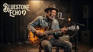Thumbnail: BLUESTONE ECHO 🎸 Best Blues Music 2026 | Deep Blues Guitar & Soulful Songs for Relaxing