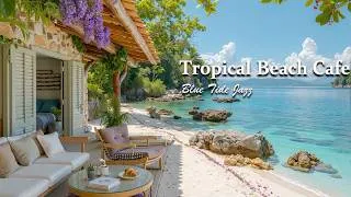 Thumbnail: Tropical Beach Café Bossa Nova 🌴 Soft Jazz Guitar & Soothing Ocean Waves for a Relaxing Summer Days