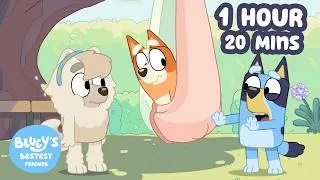 Thumbnail: Playing Butterflies! 🦋💙 | 80 Mins Of Favourite Games ﻿| ﻿Bluey's Bestest Friends - Official Channel