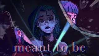 Thumbnail: Meant To Be // bbno$ // Animation [Arcane]