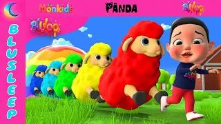 Thumbnail: Baa Baa Black Sheep! | Colorful Sheep Song | BluSleep Nursery Rhymes & Kids Songs