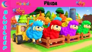 Thumbnail: Baa Baa Black Sheep! | Colorful Sheep Song | BluSleep Nursery Rhymes & Kids Songs