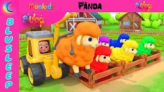 Thumbnail: Baa Baa Black Sheep! | Colorful Sheep Song | BluSleep Nursery Rhymes & Kids Songs