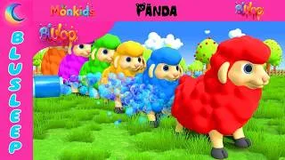 Thumbnail: Baa Baa Black Sheep! | Colorful Sheep Song | BluSleep Nursery Rhymes & Kids Songs