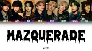 Thumbnail: MAZZEL - Mazquerade [Color Coded Lyrics/Kan/Rom/Eng]