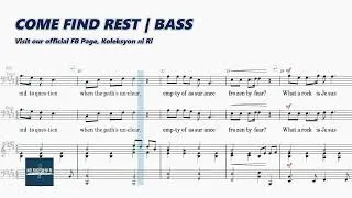 Thumbnail: Come Find Rest | Bass | Vocal Guide by Bro. Kent Babia 