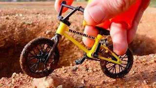 Thumbnail: INSANE Dirt Ramp BMX Finger Riding Tricks!
