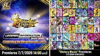 Thumbnail: 【DRAGON BALL LEGENDS】 LEGENDS INFORMATION Special Edition | Celebrating the 8th Anniversary - Vol. 3