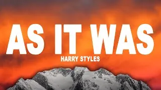 Thumbnail: Harry Styles - As It Was (Lyrics)