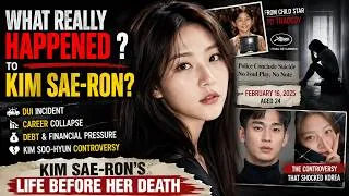 Thumbnail: What Really Happened to Kim Sae-ron? | DUI, Career Collapse, Debt & Kim Soo-hyun Controversy